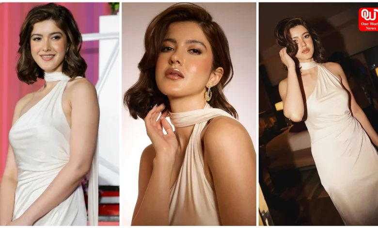 Shanaya Kapoor White Gown