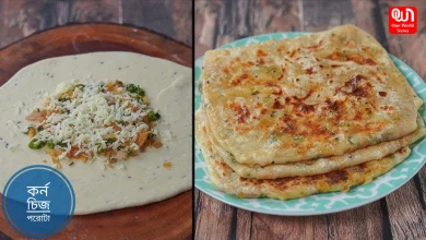 Corn Cheese Paratha