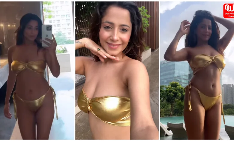 Kate Sharma Bikini Look