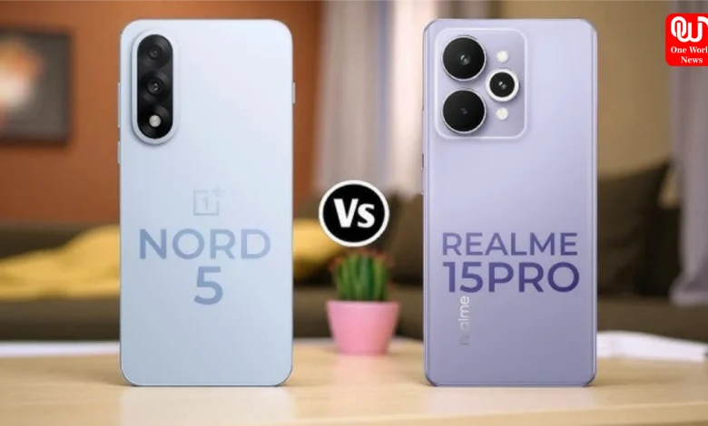 OnePlus Nord 5 vs Realme 15 Pro 5G