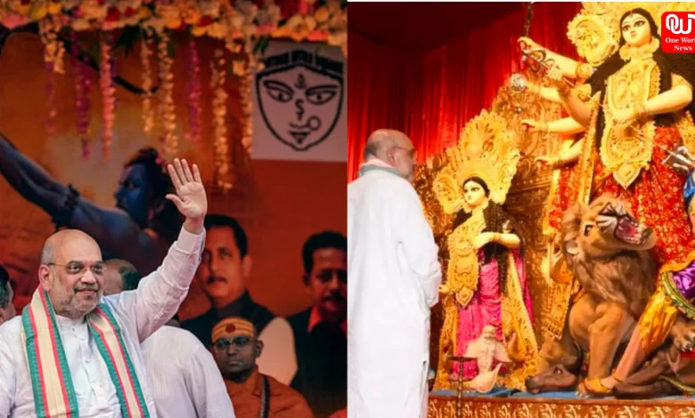 Amit Shah On Durga Puja