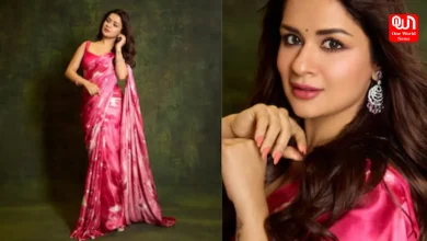 Avneet Kaur Saree Look