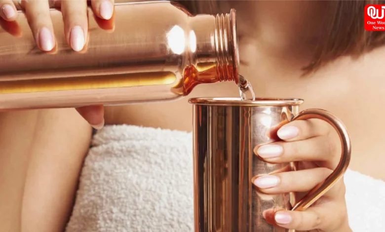 Benefits of drinking water in copper bottle
