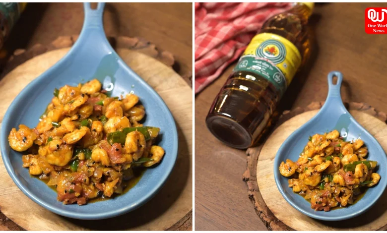 Chingri Macher Jhuro Recipe