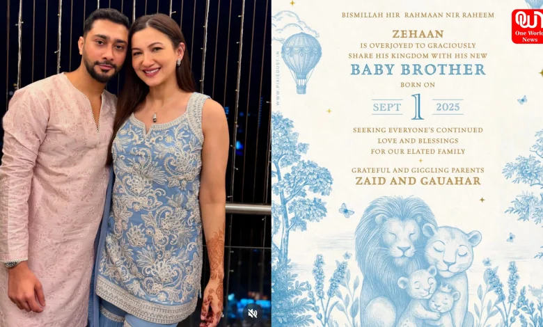 Gauahar Khan and Zaid Darbar