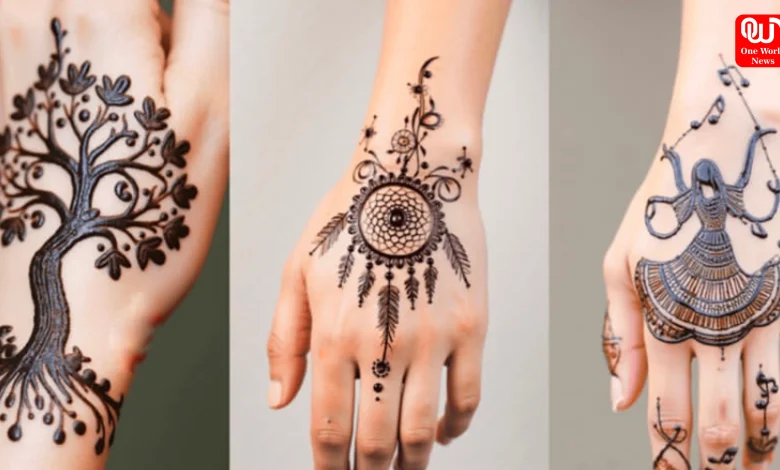 Navratri Special AI Mehndi Designs