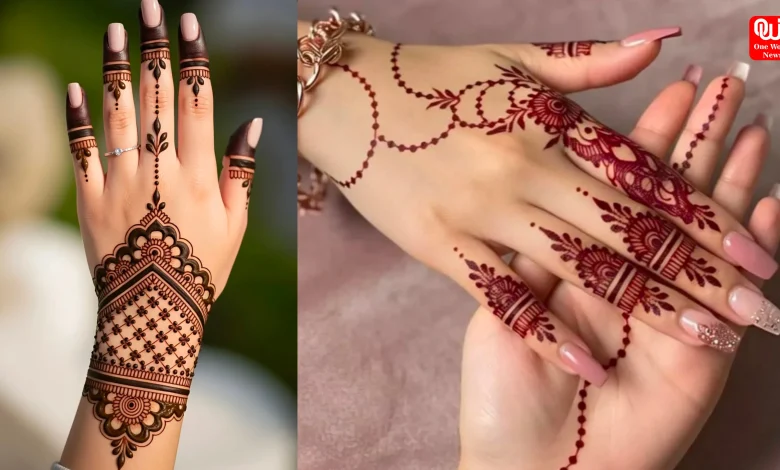 Navratri Special Mehndi Design