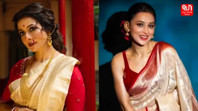 Tolly Actresses Pujo Look