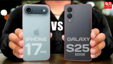 iPhone 17 Air vs Samsung Galaxy S25 Edge