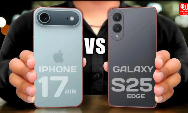 iPhone 17 Air vs Samsung Galaxy S25 Edge
