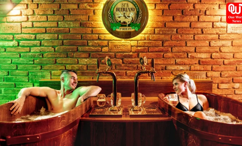 Beer Bath Trend