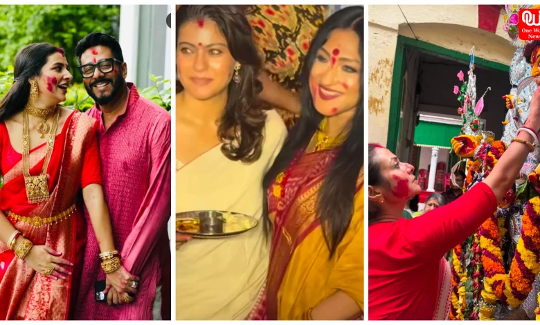 Celebrity Durga Puja