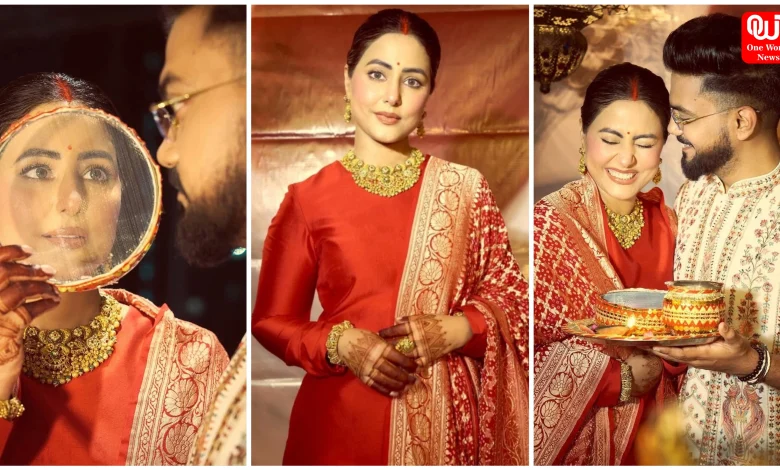 Hina Khan First Karwa Chauth 2025