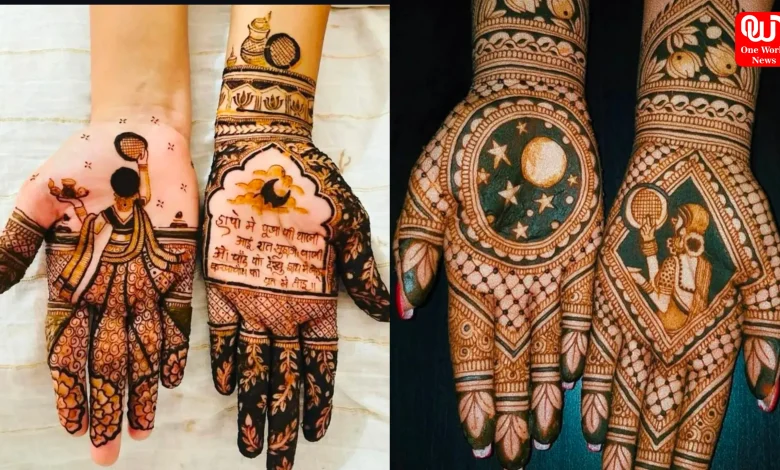 Karwa Chauth Special Mehndi Designs