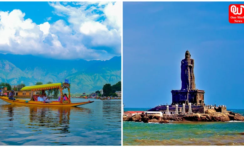 Kashmir to Kanyakumari Trip