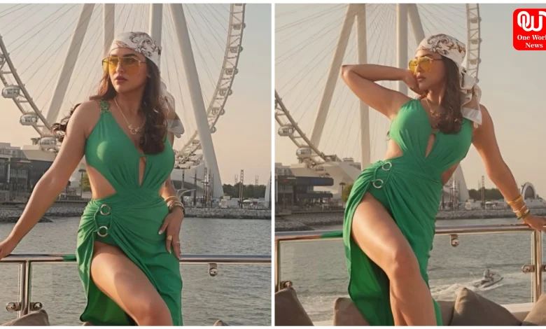 Krystle D'Souza Abu Dhabi Trip