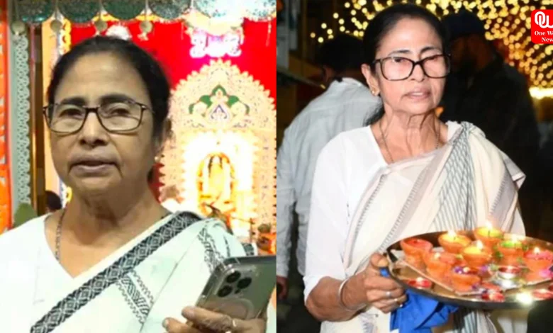 Mamata Banerjee Kali Puja