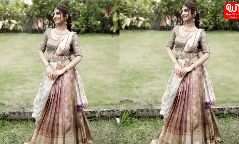 Sreeleela Saree Look