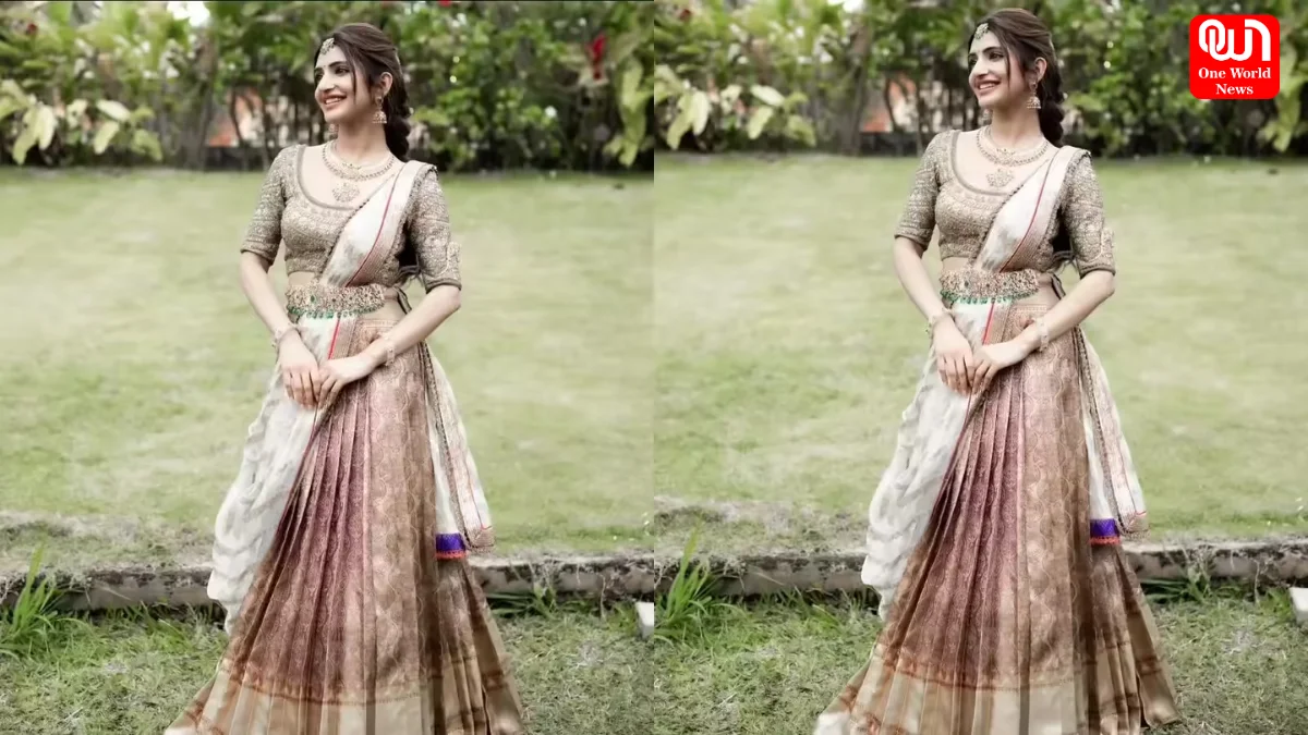 Sreeleela Saree Look