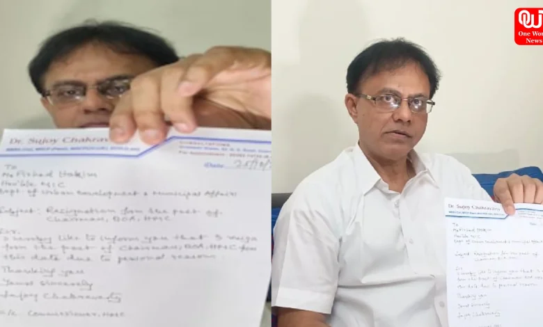 Sujoy Chakraborty Resign