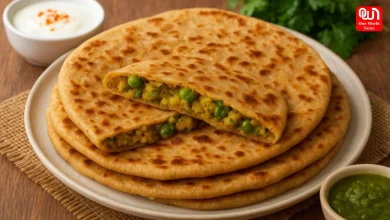 Aloo Matar Paratha Recipe