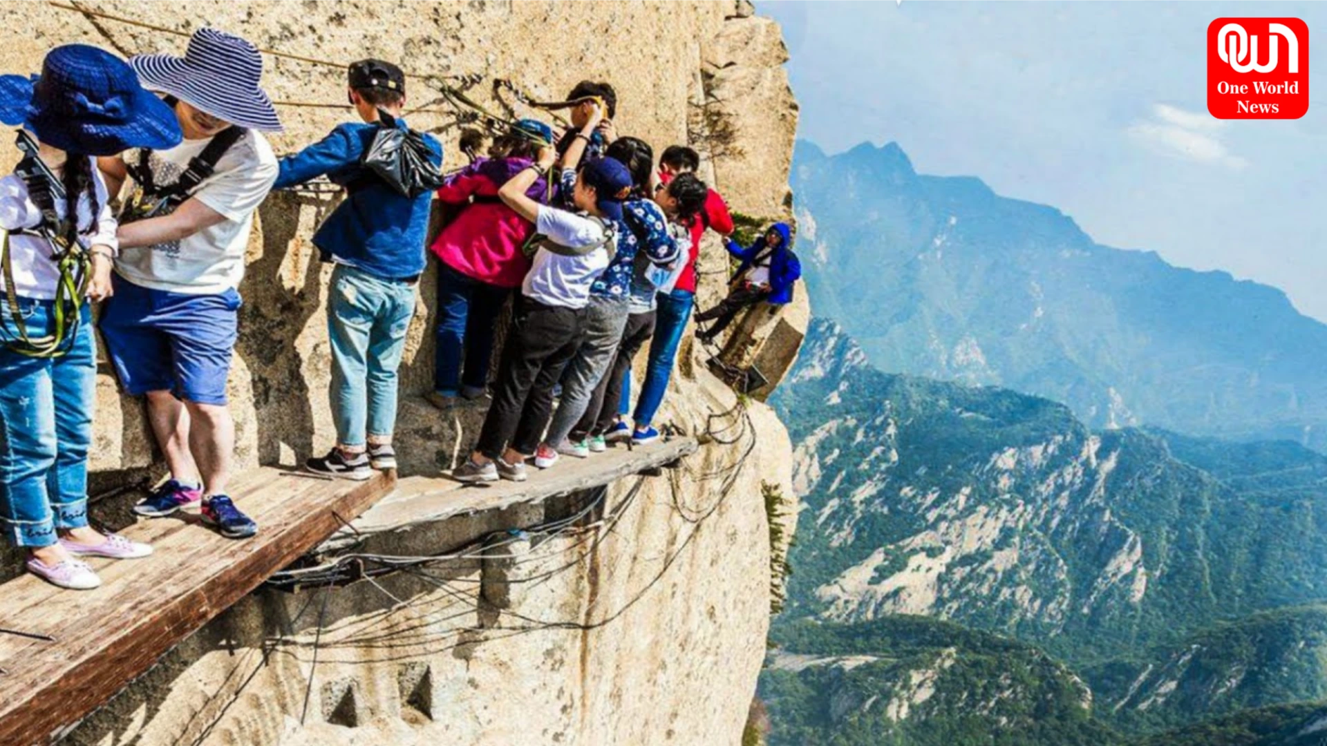 Dangerous trek in world