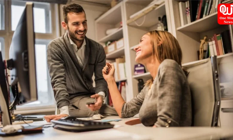 India stands in office romance