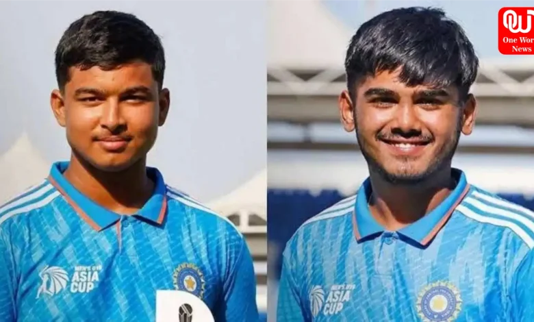 Indian squad for Under-19 Asia Cup