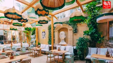 Inside Virat Kohli Restaurant in Kishore Kumar Bungalow