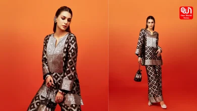 Kriti Sanon Black Kurta Set