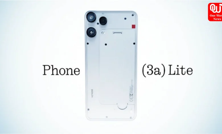 Nothing Phone 3a Lite India Launch