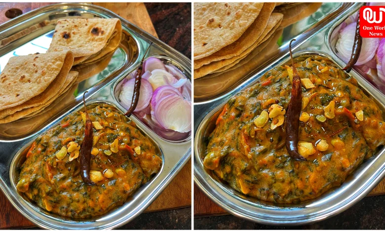 Palak Sabzi Recipe