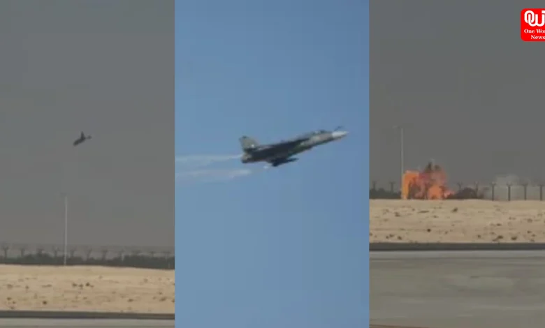 Tejas Crashes in Dubai Air Show