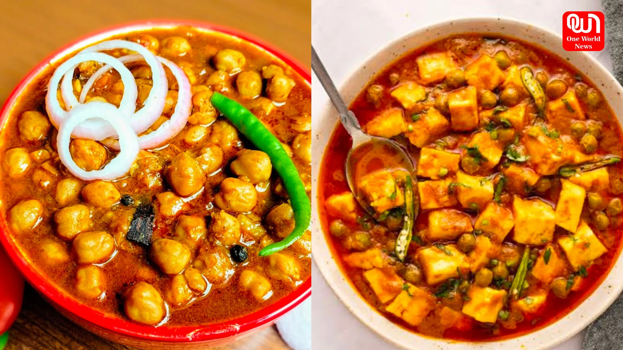 Chole vs Paneer