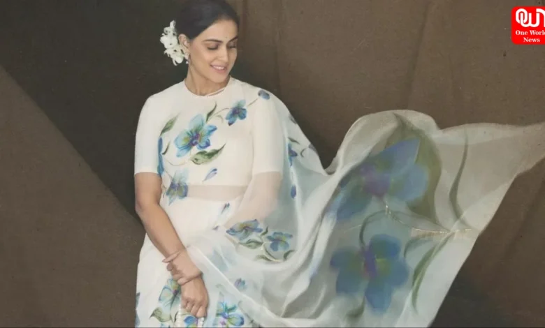 Genelia Deshmukh Saree Look
