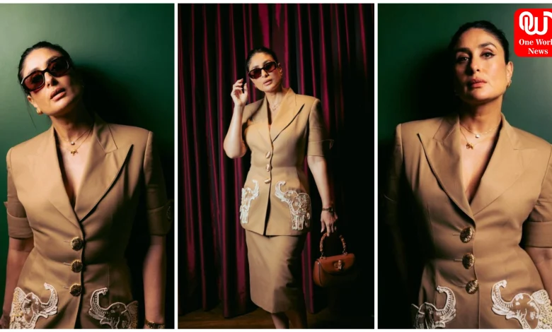 Kareena Kapoor Brown Stylish Outfit