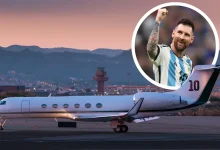 Lionel Messi Private Jet