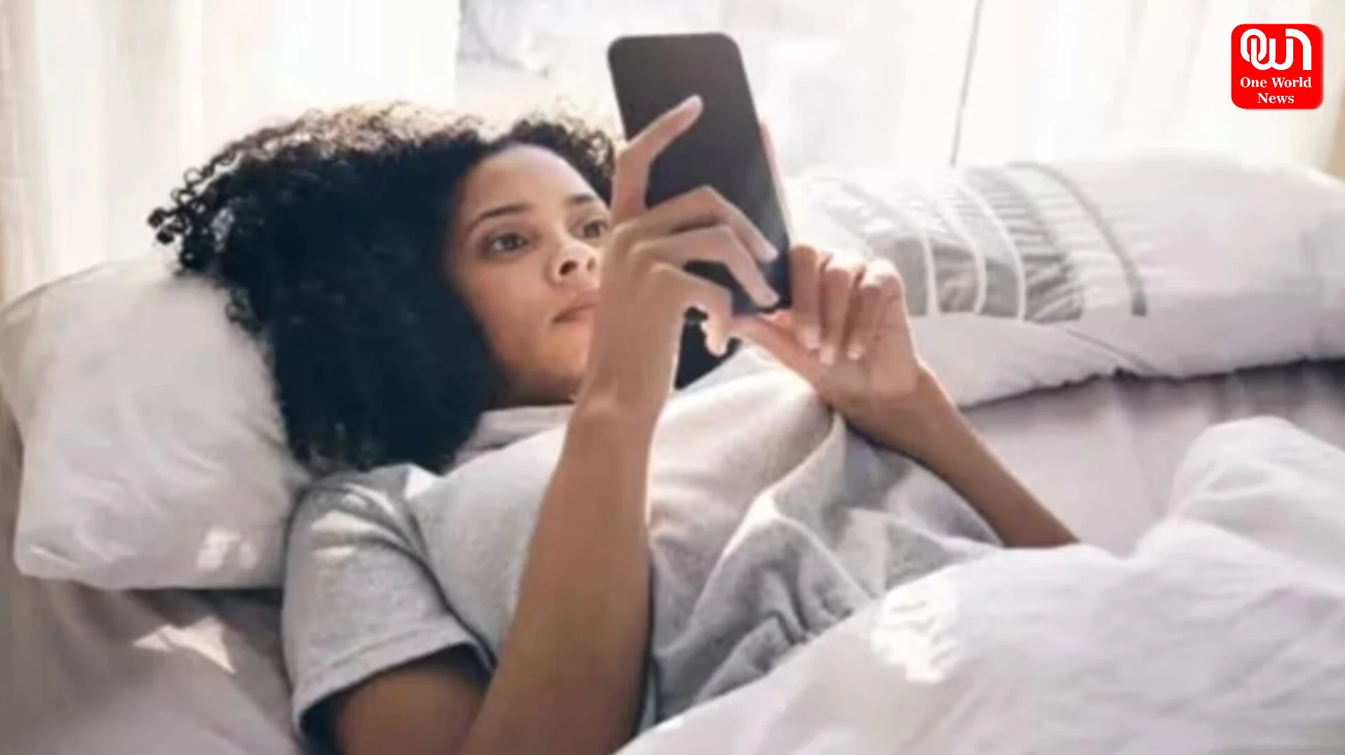 Morning Phone Scrolling