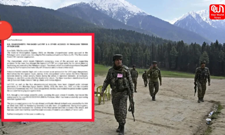 Pahalgam Attack Update NIA