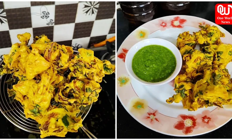 Palak Pakora Recipe