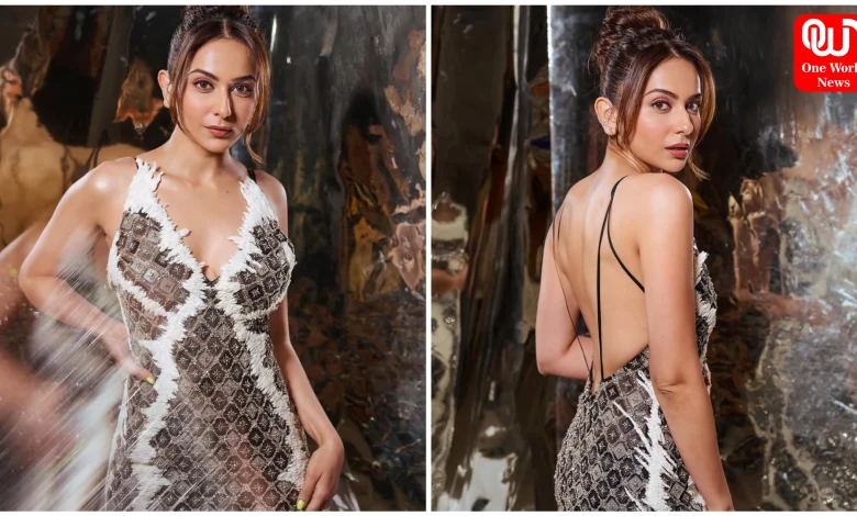 Rakul Preet Singh Backless Dress