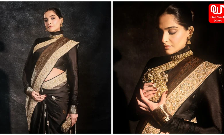 Sonam Kapoor Flaunts Baby Bump