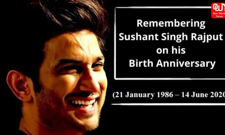 Sushant Singh Rajput Birthday
