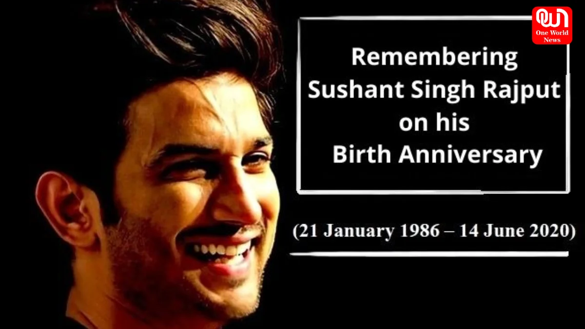 Sushant Singh Rajput Birthday