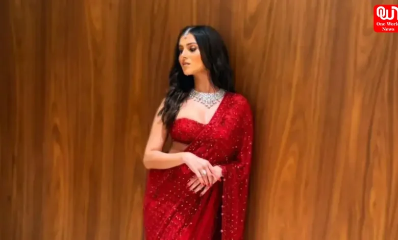Tara Sutaria Saree Look