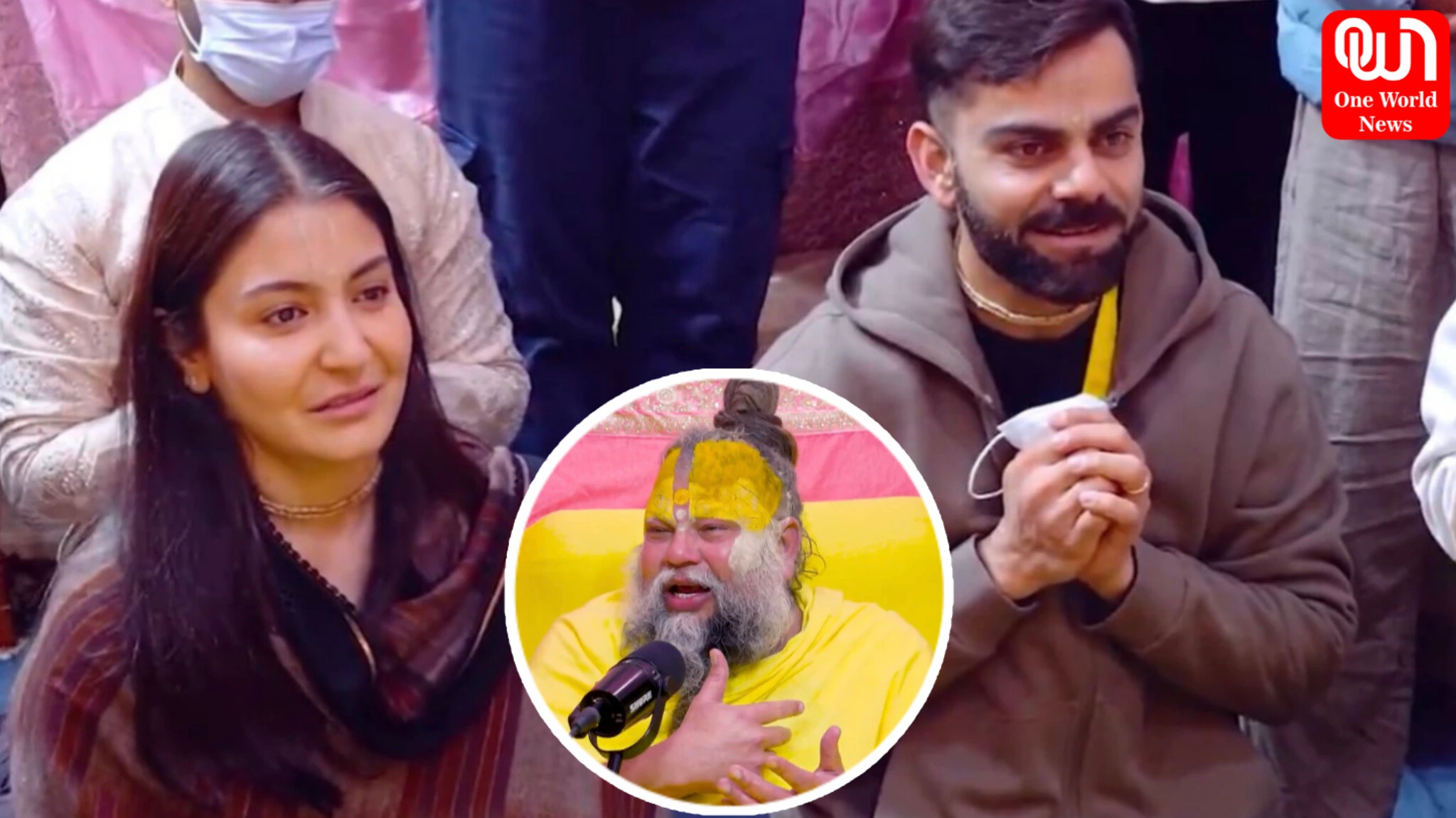 Virat Kohli Anushka Meet Premanand Maharaj