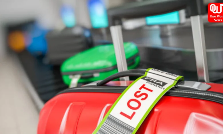 Airport luggage lost and found