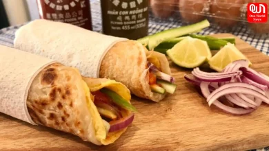 Kolkata Style Egg Roll