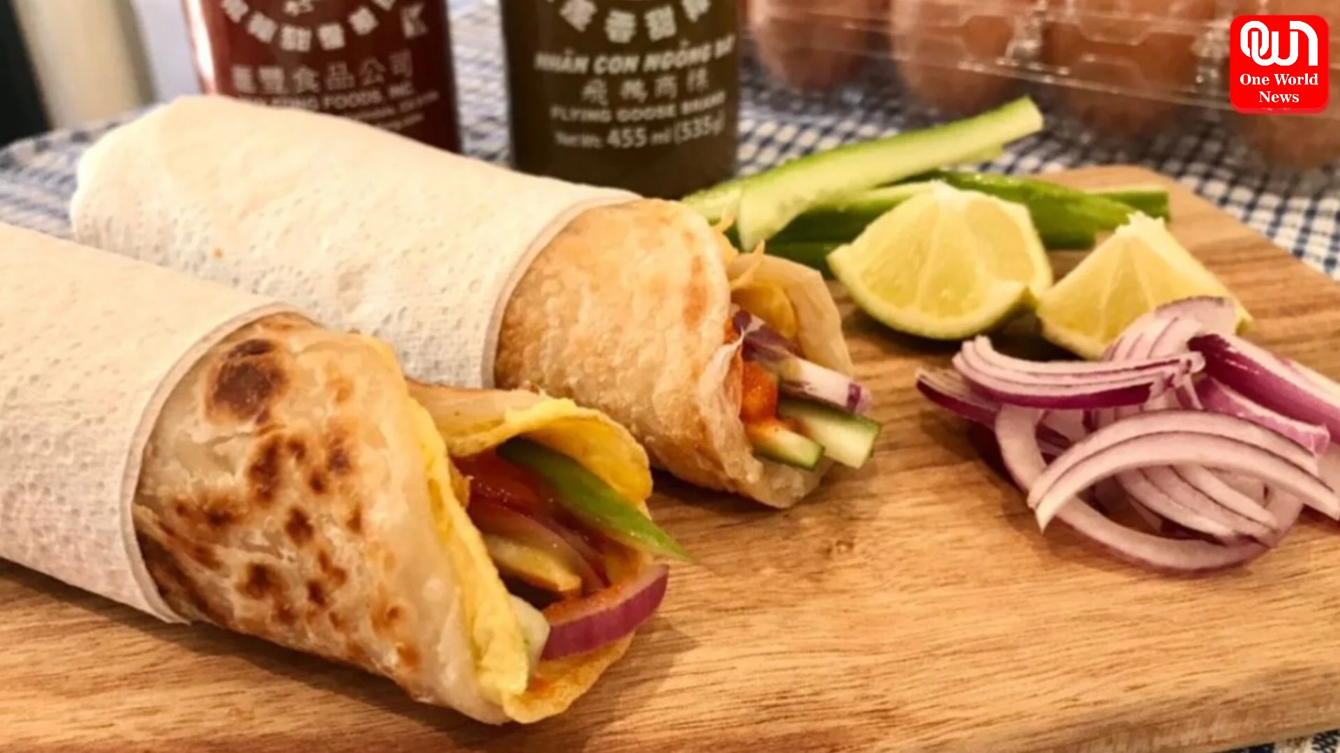 Kolkata Style Egg Roll