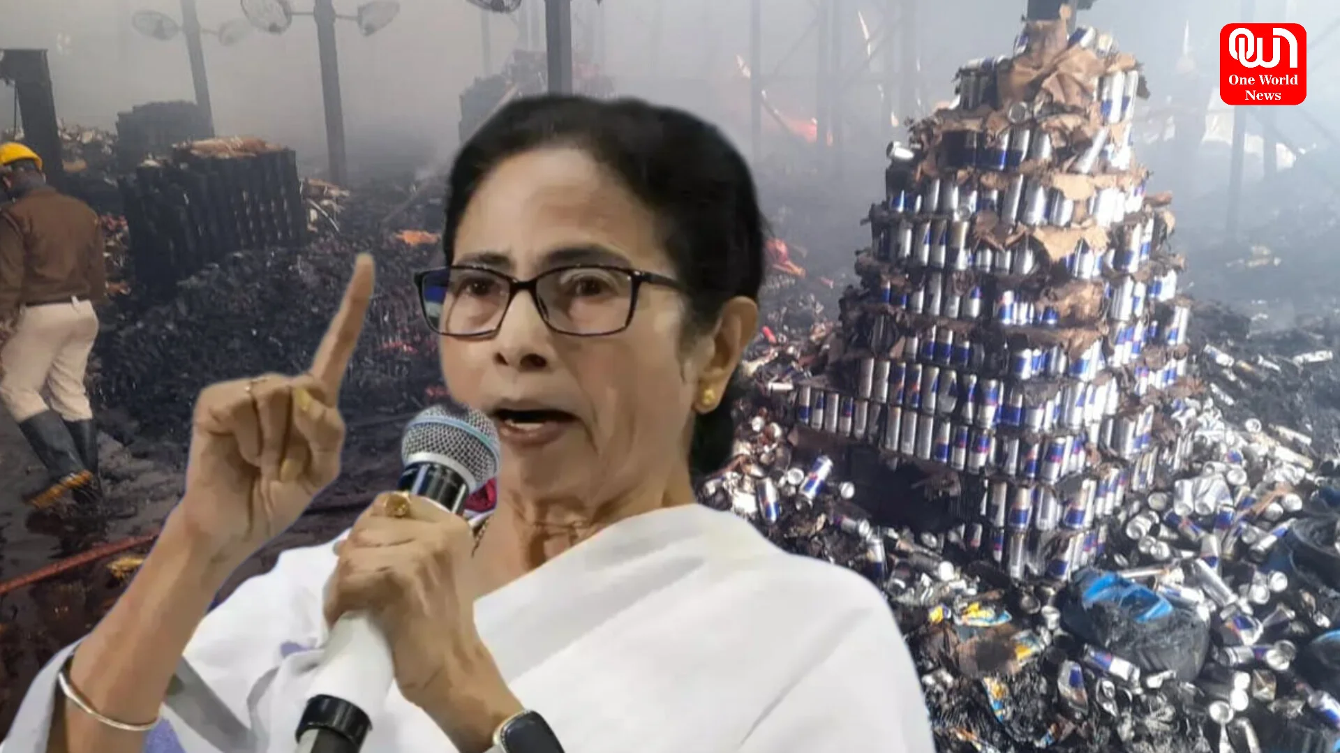 Mamata Banerjee on Anandapur Fire